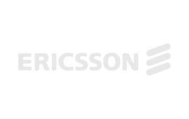 Ericsson Logo blanco